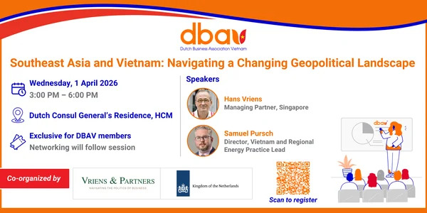 HCMC | SEMINAR | APRIL |  Southeast Asia’s evolving geopolitical landscape and Vietnam’s strategic position within it.