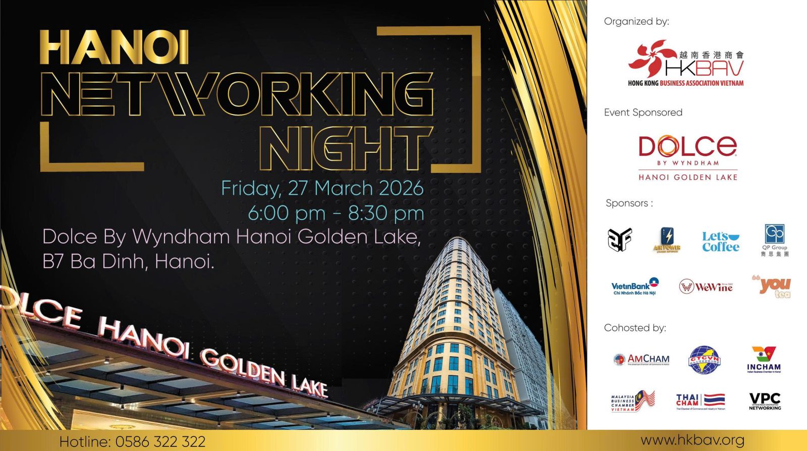 HANOI | NETWORKING | MARCH | HKBAV Hanoi Networking Night