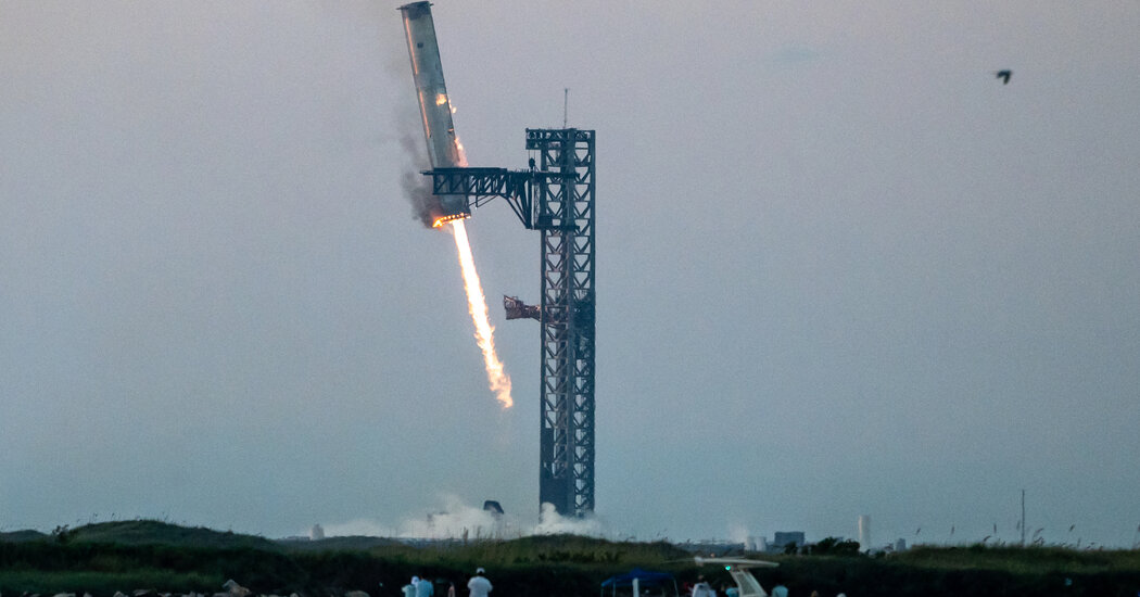 SpaceX launches mega Starship rocket in successful test flight